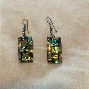 Artisan made Abalone Shell Earrings